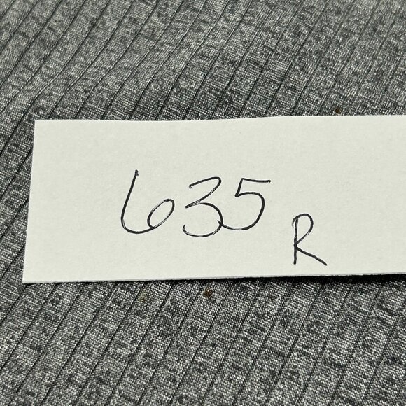 Claiborne Mens Gray Ribbed Short Sleeve Tee Size Large Casual Lightweight Knit - Picture 8 of 9